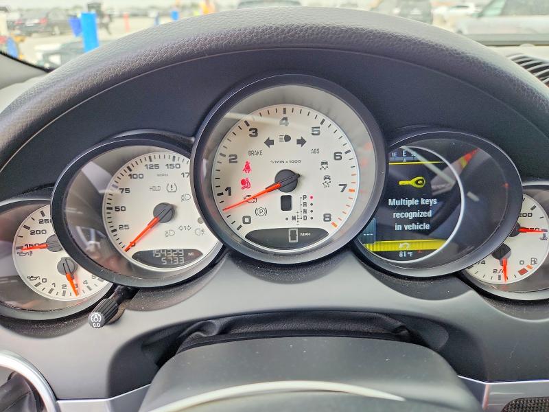 2012 Porsche Cayenne VIN WP1AB2A26CLA40708 COPART salvage auction — UNDERCARRIAGE, Co - Public - Salvage Title, sold $1,100 on 2026-07-30 (photo 9)