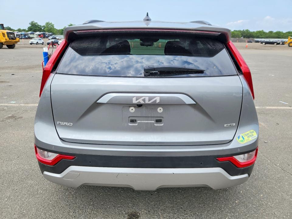 2024 Kia Niro VIN KNDCS3LFXR5140338 COPART salvage auction — FRONT END, Ny - Mv-907A Salvage Certificate, sold $10,200 on 2026-08-21 (photo 6)