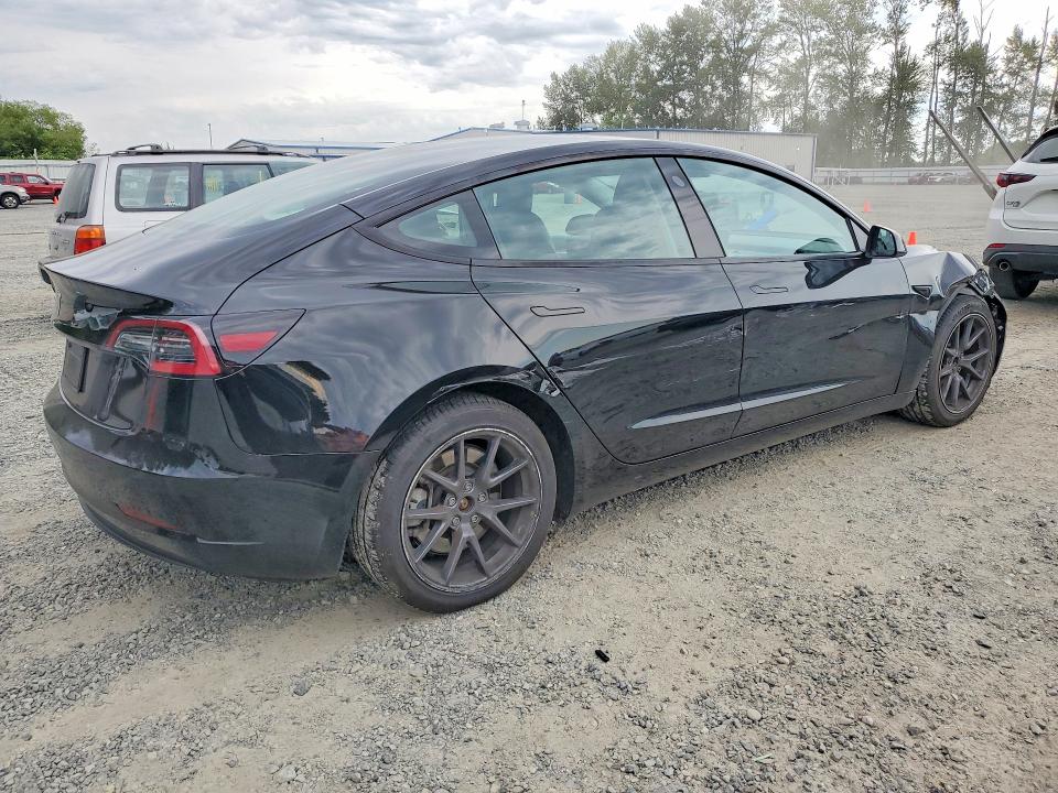 2023 Tesla Model 3 VIN 5YJ3E1EA5PF455847 COPART salvage auction — FRONT END, WA - VEHICLE CERT OF OWNERSHIP-TITL, sold $8,100 on 2026-07-27 (photo 3)