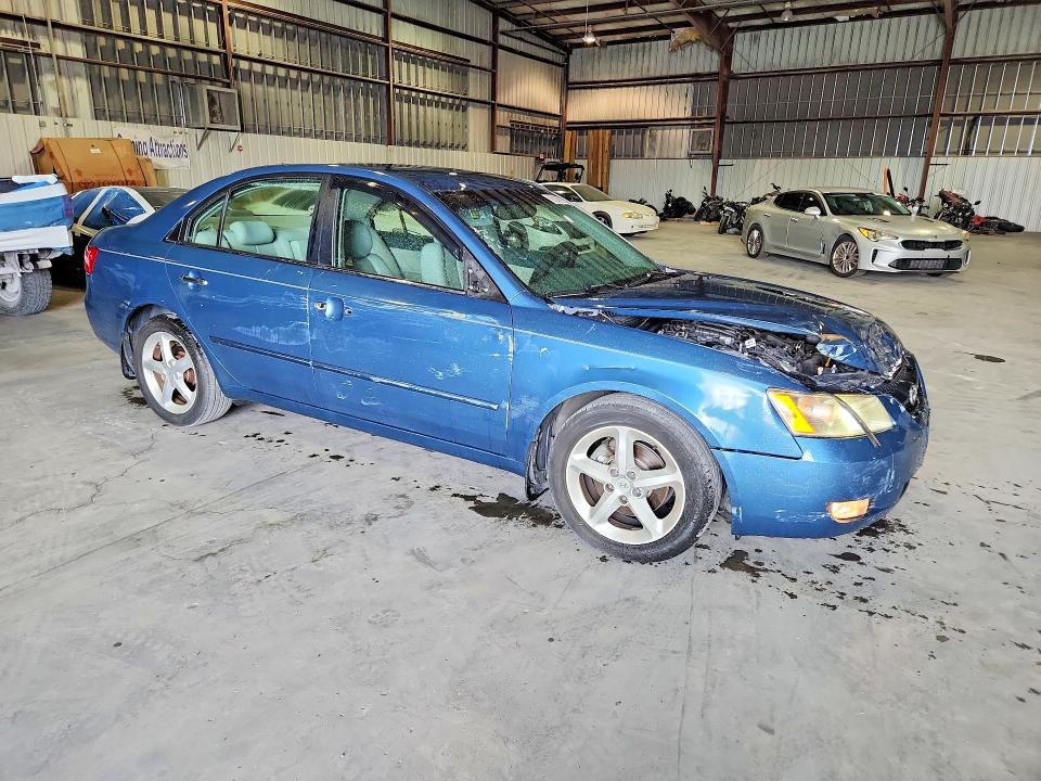 2006 Hyundai Sonata VIN 5NPEU46F26H133478 COPART salvage auction — FRONT END, Fl - Cert Of Title Slvg Rebuildable, sold $500 on 2026-07-15 (photo 4)