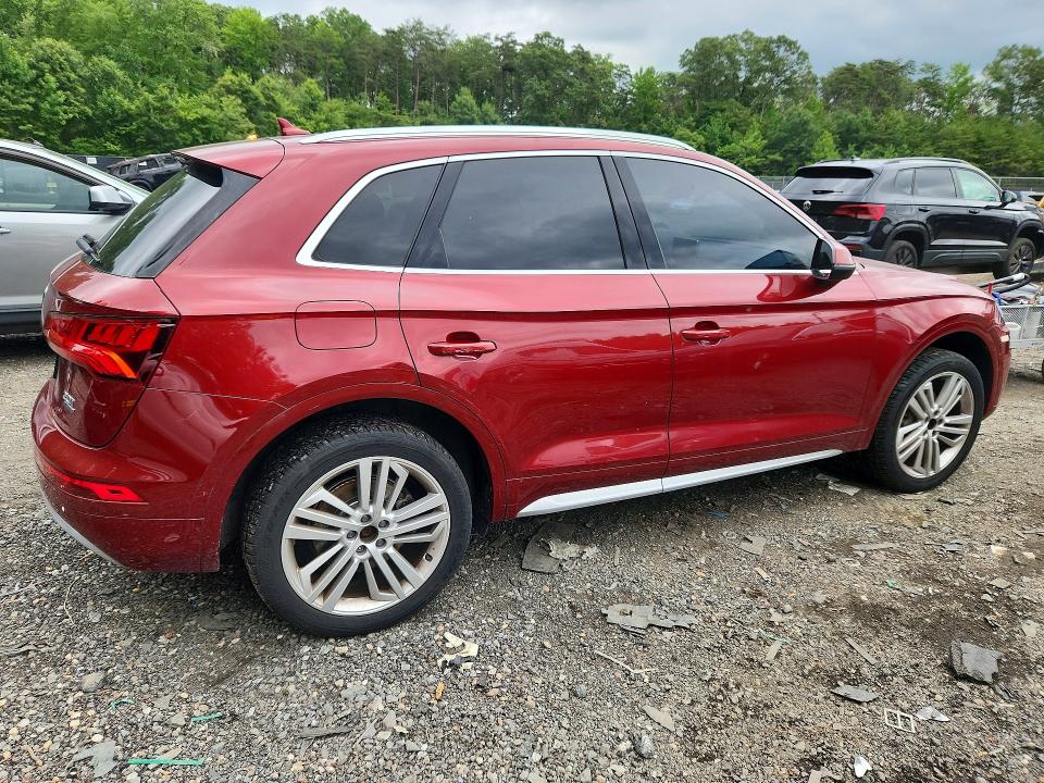 2018 Audi Q5 VIN WA1BNAFYXJ2178883 COPART salvage auction — MINOR DENT/SCRATCHES, MD - CERT OF SALVAGE < 75% DAMAGE, sold $400 on 2026-07-31 (photo 3)