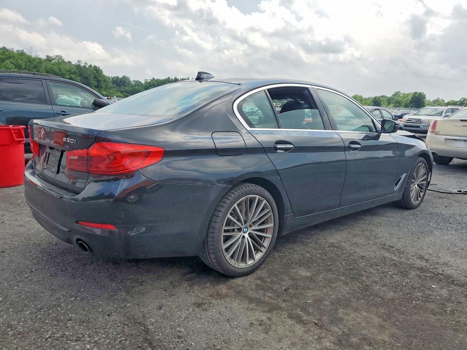 2018 BMW 5er VIN WBAJA7C55JWA71730 COPART salvage auction — FRONT END, Pa - Certificate Of Salvage, sold $6,400 on 2026-07-14 (photo 3)
