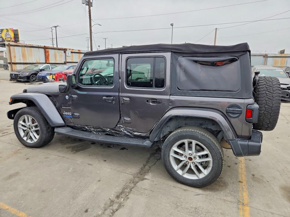 2021 Jeep Wrangler / VIN 1C4JJXP65MW749934 COPART salvage auction — SIDE, Tx - Dis/Dlr/Exp Only Salvage Title, sold $16,000 on 2026-07-29 (photo 2)