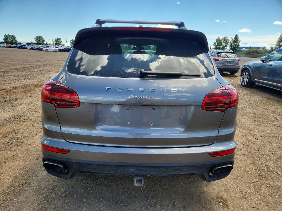 2016 Porsche Cayenne VIN WP1AA2A22GLA02868 COPART salvage auction — FRONT END, Ab - Bos - Salvage, sold $4,200 on 2026-07-28 (photo 6)