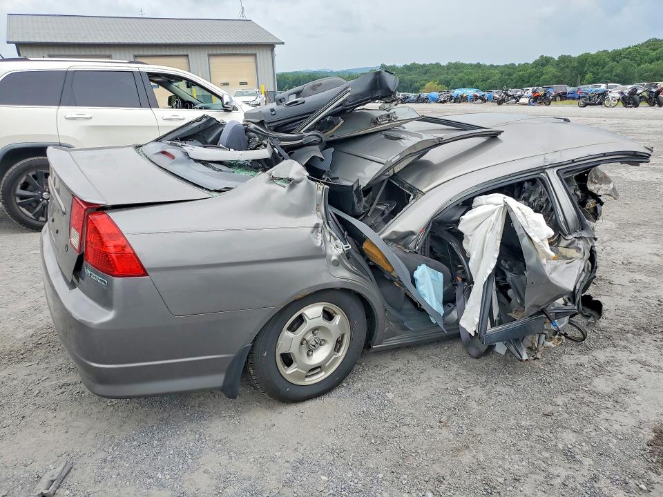 2004 Honda Civic hybrid VIN JHMES96604S020984 COPART salvage auction — ALL OVER, PA - CERT OF SALV-R=RECONSTRUCTED, sold $225 on 2026-07-27 (photo 3)
