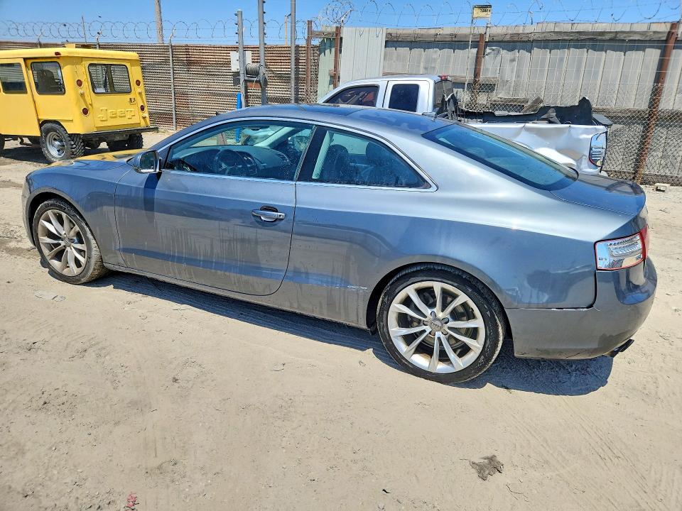 2013 Audi A5 VIN WAULFAFR1DA001419 COPART salvage auction — REAR END, Ca - Dis/Dlr/Exp App For Dup Clean, sold $1,050 on 2026-07-27 (photo 2)