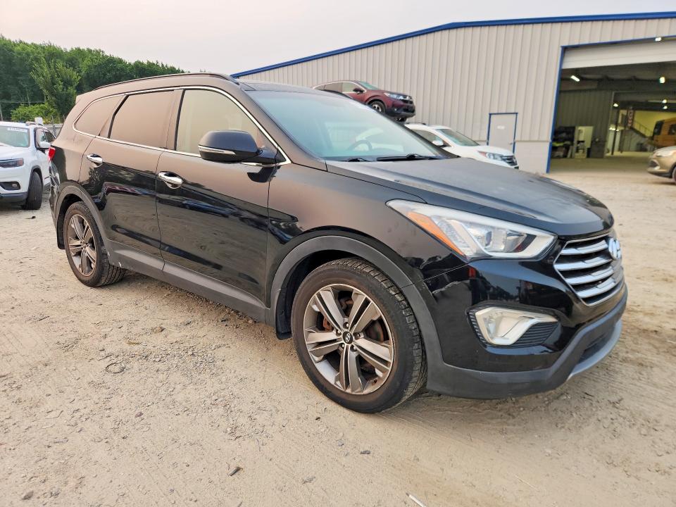 2014 Hyundai Santa fe VIN KM8SRDHFXEU085813 COPART salvage auction — FRONT END, Va - Certificate Of Title, sold $2,950 on 2026-07-28 (photo 4)