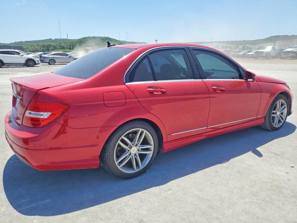2014 Mercedes-benz C-klasse VIN WDDGF4HB9EG242736 COPART salvage auction — MECHANICAL, OK - CERTIFICATE OF TITLE, sold $550 on 2026-08-12 (photo 3)