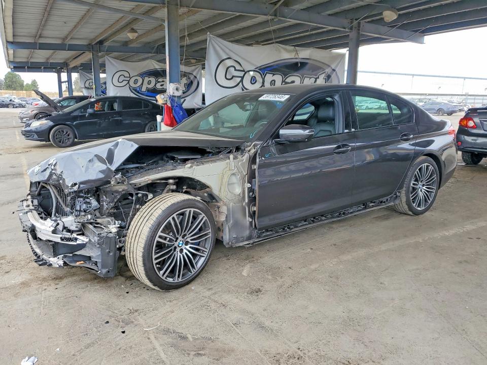 2020 BMW 5er VIN WBAJS1C06LCD78973 COPART salvage auction — FRONT END, CA - SALVAGE CERTIFICATE, sold $7,900 on 2026-07-23 (photo 1)