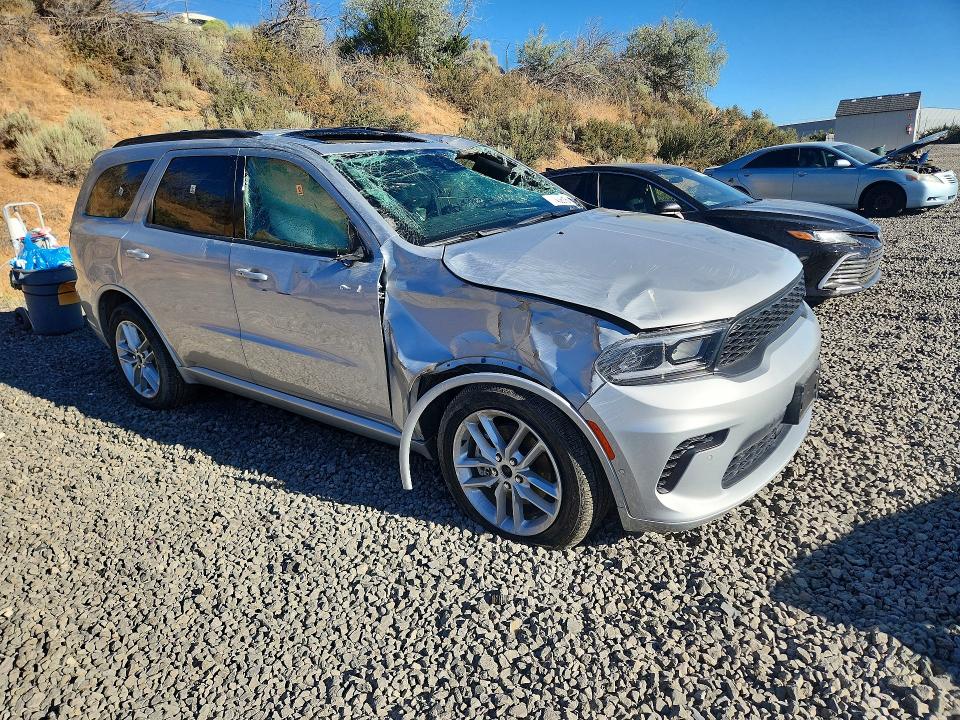 2025 Dodge Durango VIN 1C4RDJDG3SC543241 COPART salvage auction — ROLLOVER, Nv - Salvage Title, sold $8,300 on 2026-07-30 (photo 4)