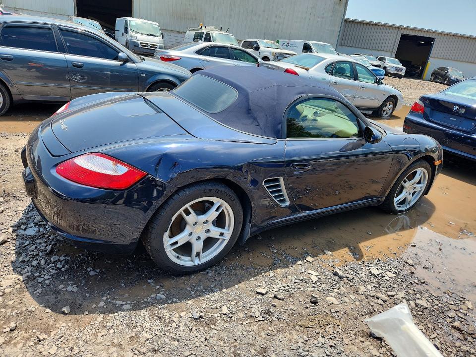 2005 Porsche Boxster VIN WP0CA29805U711969 COPART salvage auction — SIDE, PA - CERT OF SALV-R=RECONSTRUCTED, sold $5,200 on 2026-07-15 (photo 3)
