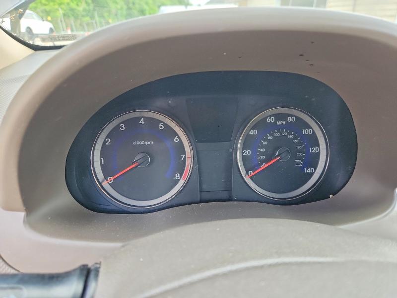 2013 Hyundai Accent VIN KMHCT4AE7DU584901 COPART salvage auction — MECHANICAL, Oh - Certificate Of Title, sold $250 on 2026-07-22 (photo 9)