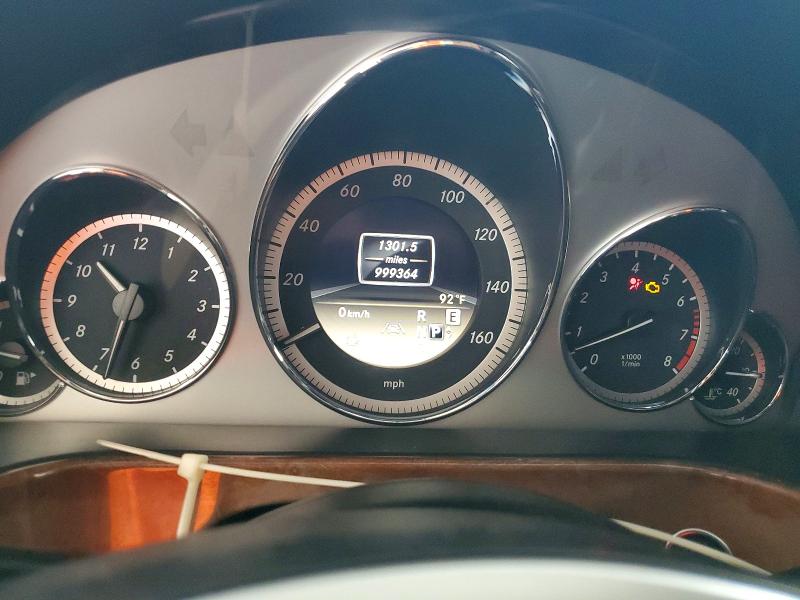 2012 Mercedes-benz E-klasse VIN WDDHF8JB8CA652790 COPART salvage auction — REAR END, Fl - Cert Of Title Slvg Rebuildable, sold $925 on 2026-08-19 (photo 9)