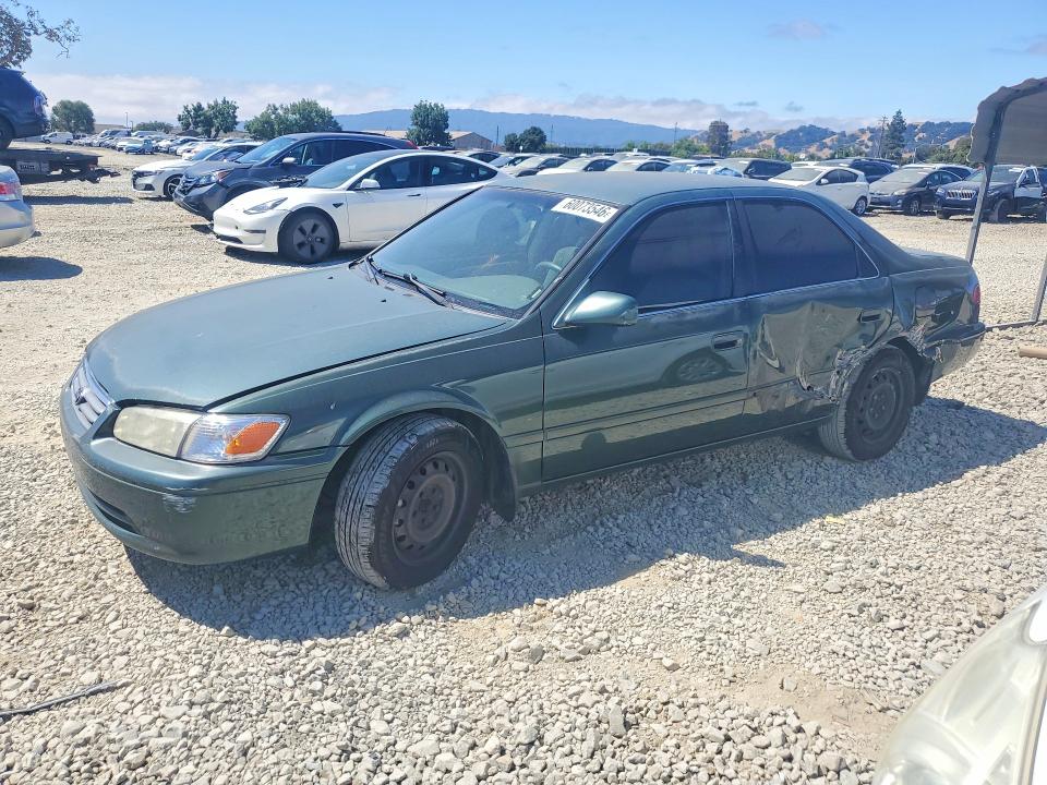 2001 Toyota Camry VIN JT2BG22K410606099 COPART salvage auction — SIDE, Ca - Salvage Certificate, sold $375 on 2026-07-14 (photo 1)