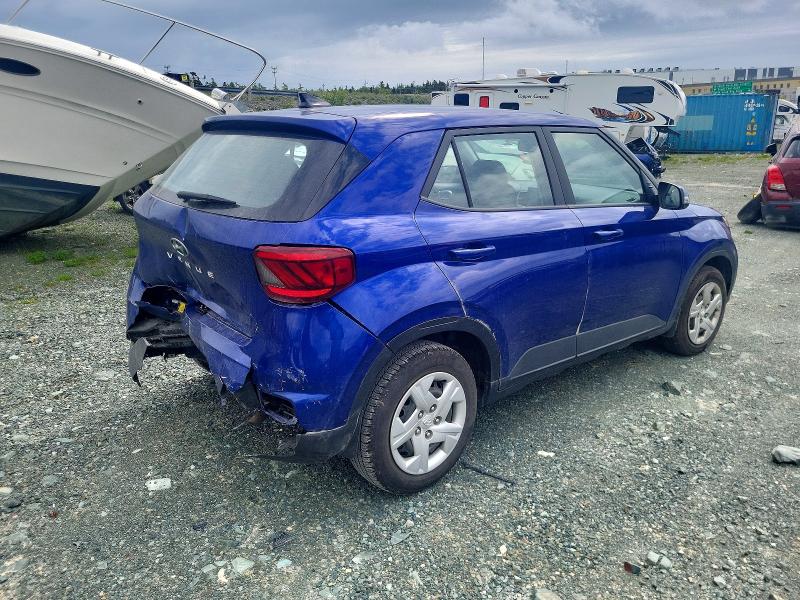 2021 Hyundai Venue VIN KMHRB8A34MU121696 COPART salvage auction — REAR END, Nl - Salvage Brand, sold $80 on 2026-07-30 (photo 3)