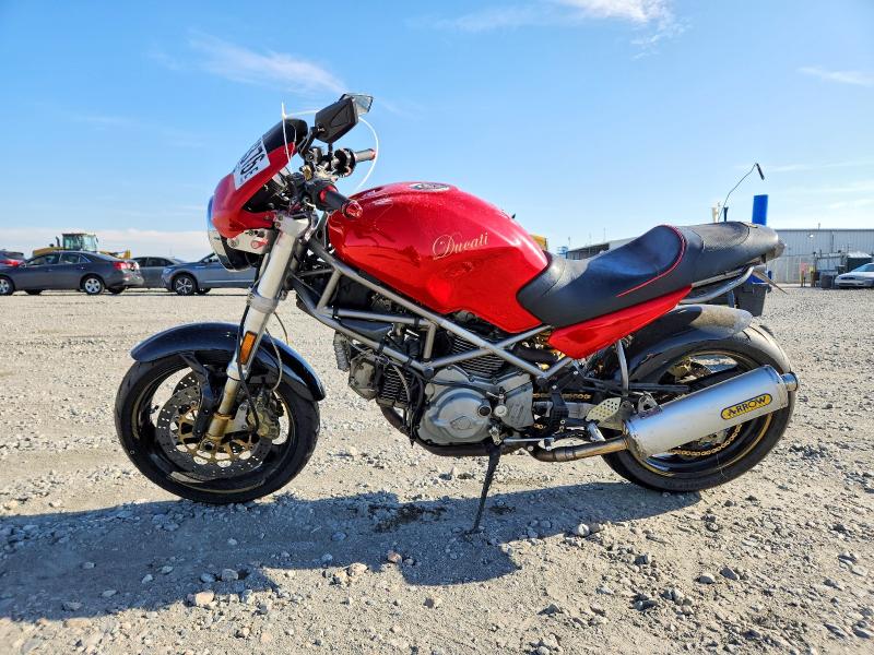 2001 Ducati Monster VIN ZDM1RC3L81B011887 COPART salvage auction — REAR END, Co - Salvage Title, sold $150 on 2026-08-20 (photo 3)