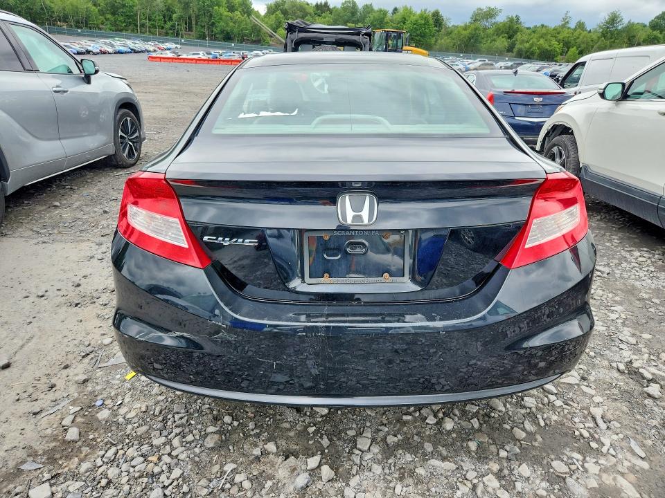 2013 Honda VIN 2HGFG3B55DH519922 COPART salvage auction — FRONT END, Pa - Certificate Of Salvage, sold $2 on 2026-07-22 (photo 6)