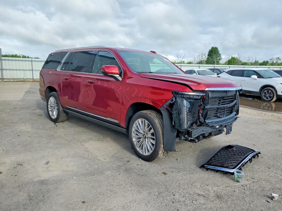 2026 Cadillac Escalade VIN 1GYS9KKL3TR141060 COPART salvage auction — FRONT END, Ny - Mv-907A Salvage Certificate, sold $60,500 on 2026-07-22 (photo 4)