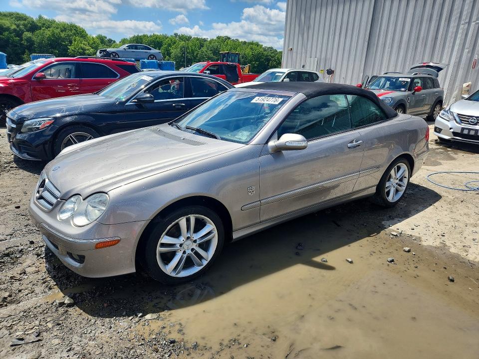 2006 Mercedes-benz Clk-klasse VIN WDBTK56G46T065545 COPART salvage auction — FRONT END, Nj - Cert Of Title-Salvage, sold $225 on 2026-08-17 (photo 1)