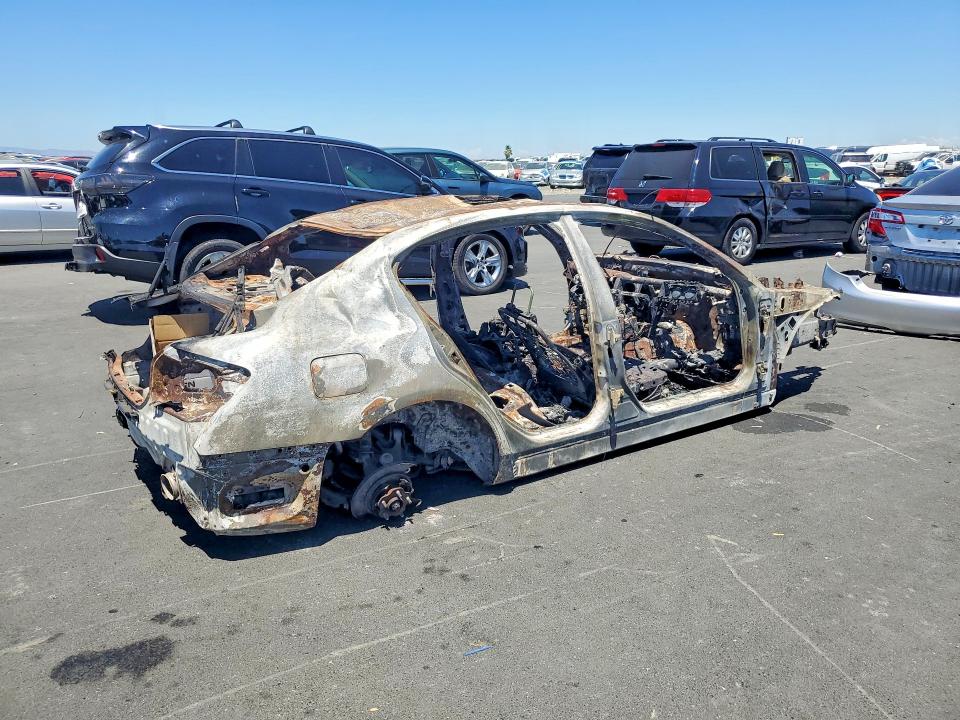 2007 Infiniti VIN JNKBV61E47M708339 COPART salvage auction — BURN, Ca - Non-Repairable Vehicle Cert, sold $50 on 2026-07-27 (photo 3)
