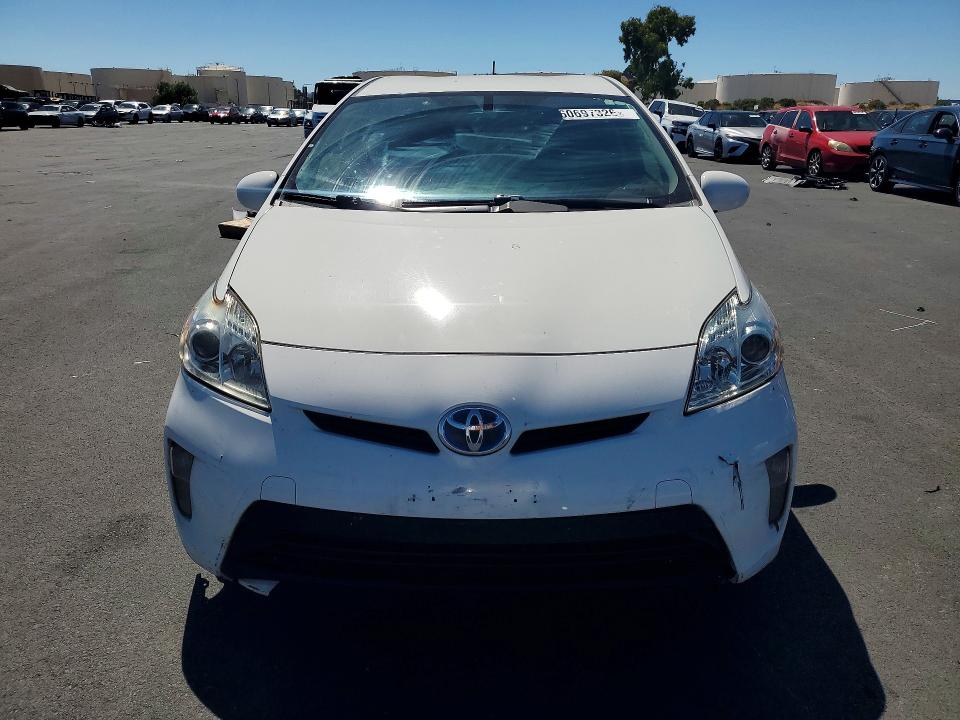 2012 Toyota Prius VIN JTDKN3DU4C1552933 COPART salvage auction — VANDALISM, CA - SALVAGE CERTIFICATE, sold $2,200 on 2026-07-20 (photo 5)