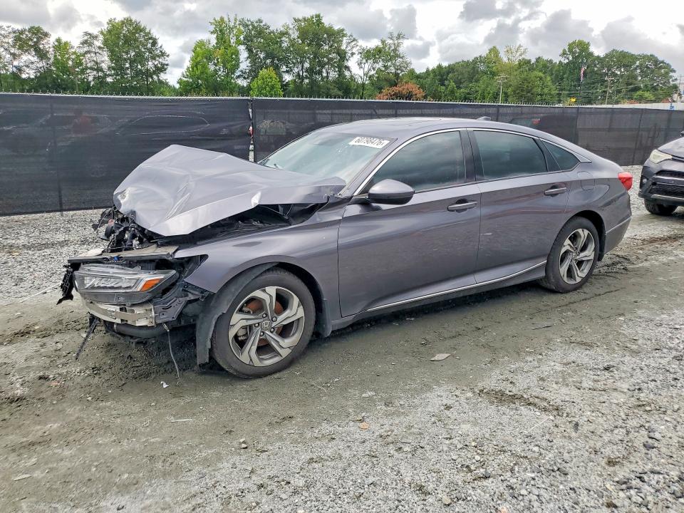 2018 Honda Accord VIN 1HGCV1F52JA260937 COPART salvage auction — FRONT END, SC - CERTIFICATE OF TITLE (P), sold $4,000 on 2026-07-28 (photo 1)