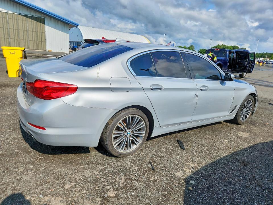 2018 BMW 5 series VIN WBAJA7C55JWC75489 COPART salvage auction — FRONT END, WV - CERTIFICATE OF TITLE (P), sold $7,400 on 2026-08-03 (photo 3)