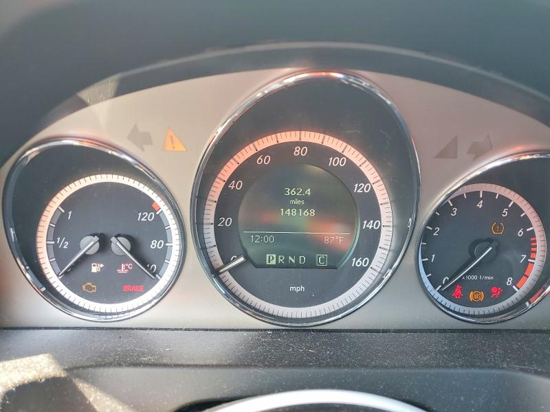 2009 Mercedes-benz C-klasse VIN WDDGF81X69F216653 COPART salvage auction — REAR END, Fl - Cert Of Title Slvg Rebuildable, sold $350 on 2026-08-05 (photo 9)