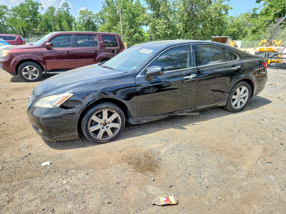2009 Lexus Es 350 VIN JTHBJ46G492296853 COPART salvage auction — MECHANICAL, Md - Certificate Of Title, sold $725 on 2026-07-07 (photo 1)