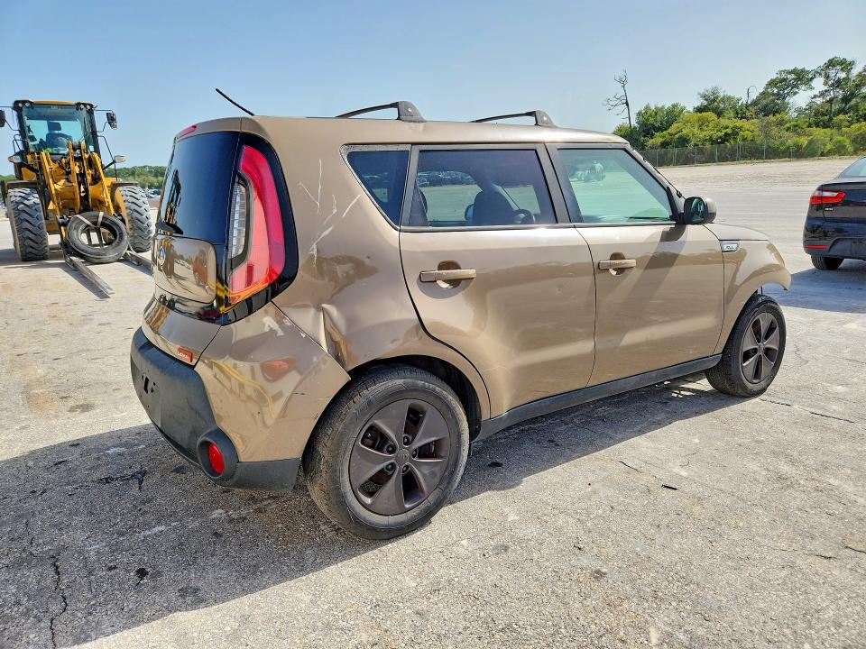 2016 Kia Soul VIN KNDJN2A21G7285570 COPART salvage auction — FRONT END, Fl - Certificate Of Title (P), sold $225 on 2026-07-29 (photo 3)