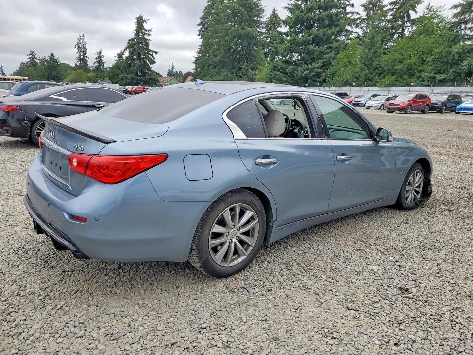 2016 Infiniti Q50 VIN JN1EV7AR4GM340349 COPART salvage auction — SIDE, Wa - Bill Of Sale, sold $4,050 on 2026-07-17 (photo 3)