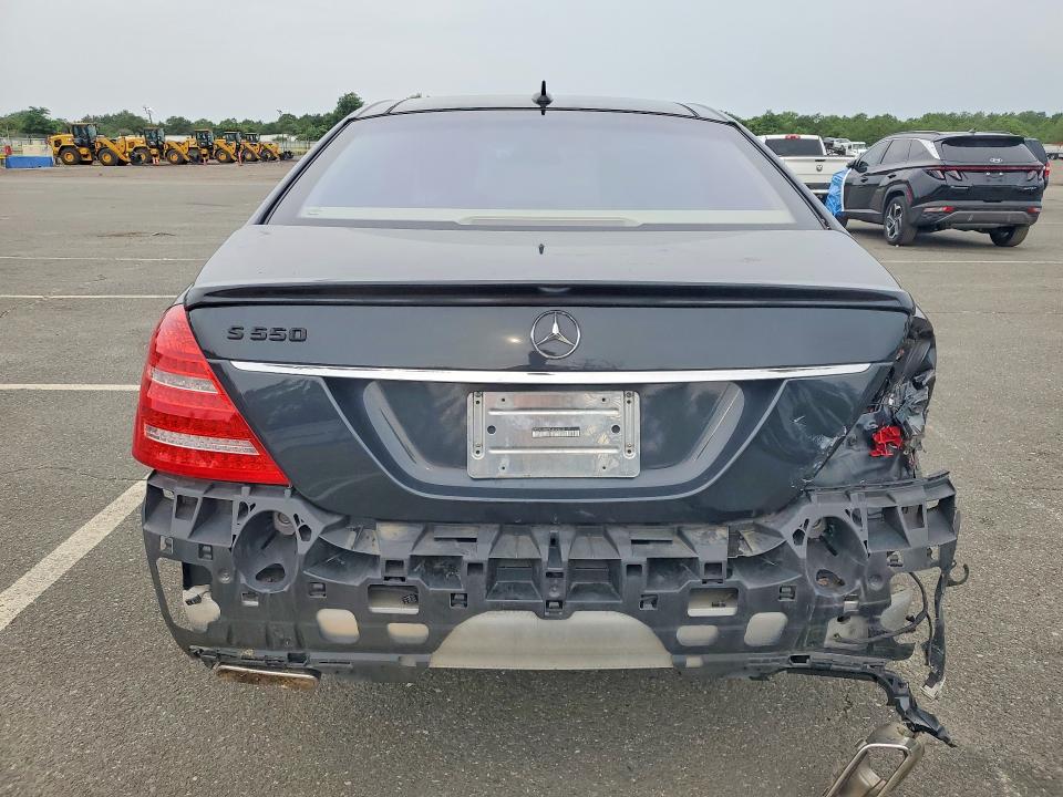 2013 Mercedes-benz S-klasse VIN WDDNG9EB5DA526033 COPART salvage auction — REAR END, NY - MV-907A SALVAGE CERTIFICATE, sold $80 on 2026-07-29 (photo 6)
