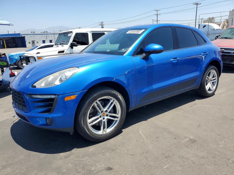 2017 Porsche Macan VIN WP1AA2A5XHLB05225 — COPART salvage auction photo