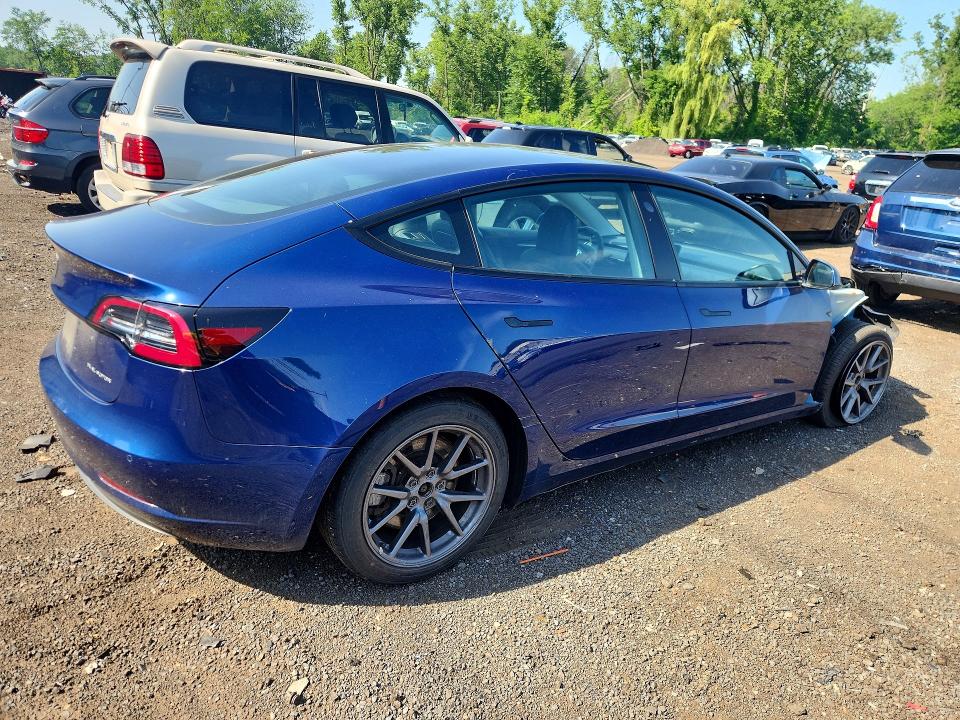2022 Tesla VIN 5YJ3E1EB3NF119829 COPART salvage auction — FRONT END, Ct - Cert Of Title-Salvage, sold $5,600 on 2026-07-10 (photo 3)