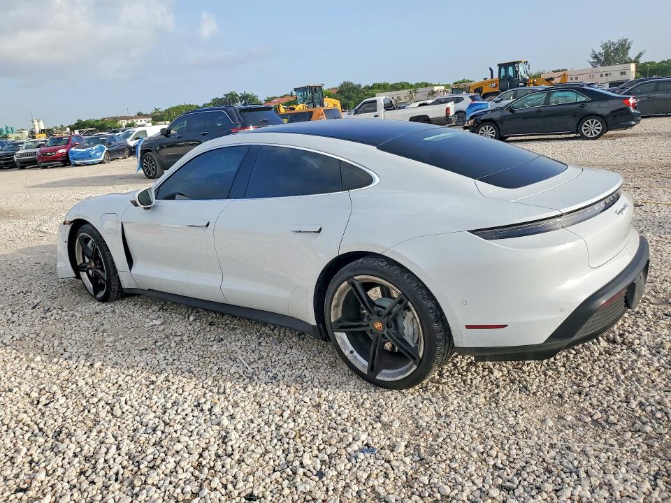 2020 Porsche Taycan VIN WP0AB2Y16LSA53949 COPART salvage auction — FRONT END, Fl - Cert Of Title Slvg Rebuildable, sold $21,700 on 2026-09-15 (photo 2)