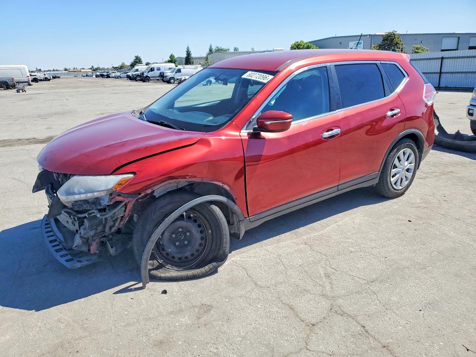 2015 Nissan VIN KNMAT2MT9FP589545 COPART salvage auction — FRONT END, Ca - Salvage Certificate, sold $750 on 2026-07-31 (photo 1)