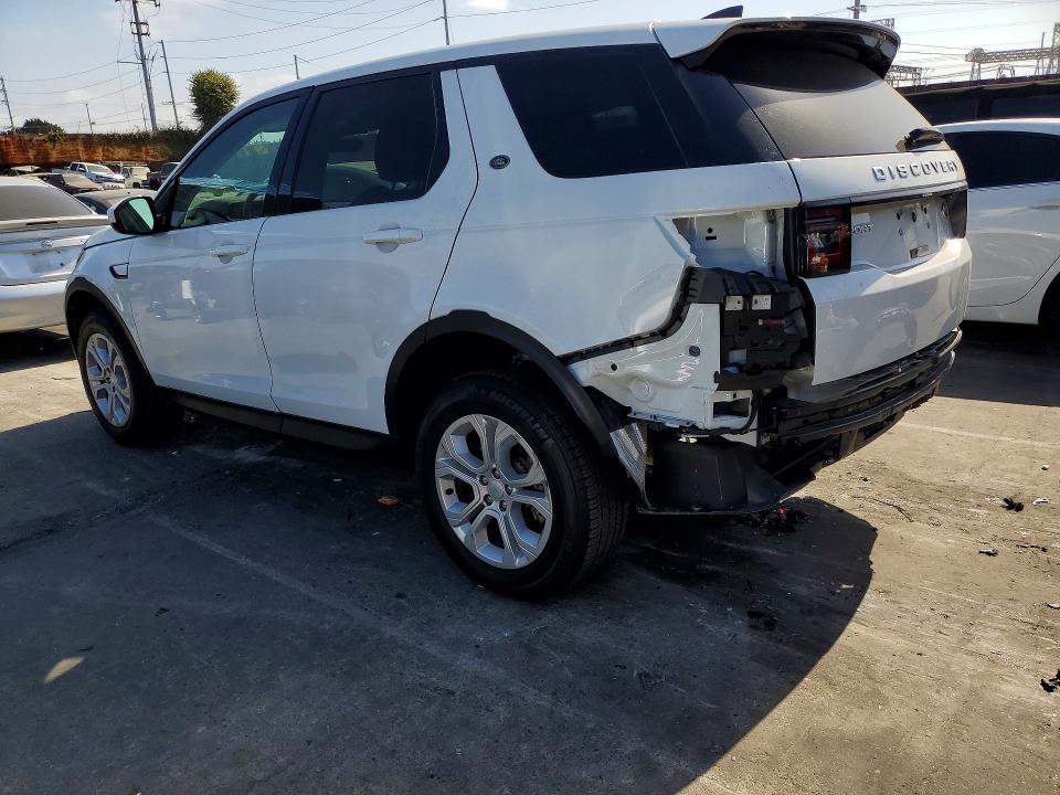 2022 Land rover Discovery sport VIN SALCJ2FX9NH906840 COPART salvage auction — REAR END, Ca - Salvage Certificate, sold $7,900 on 2026-07-31 (photo 2)