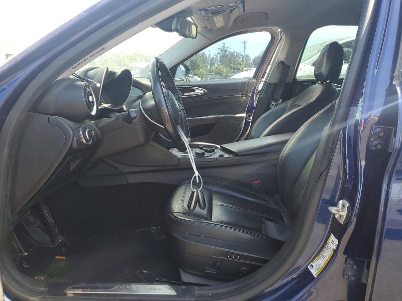 2017 Alfa romeo Giulia VIN ZARFAEBN8H7535664 COPART salvage auction — VANDALISM, CA - SALVAGE CERTIFICATE, sold $1,800 on 2026-07-27 (photo 7)