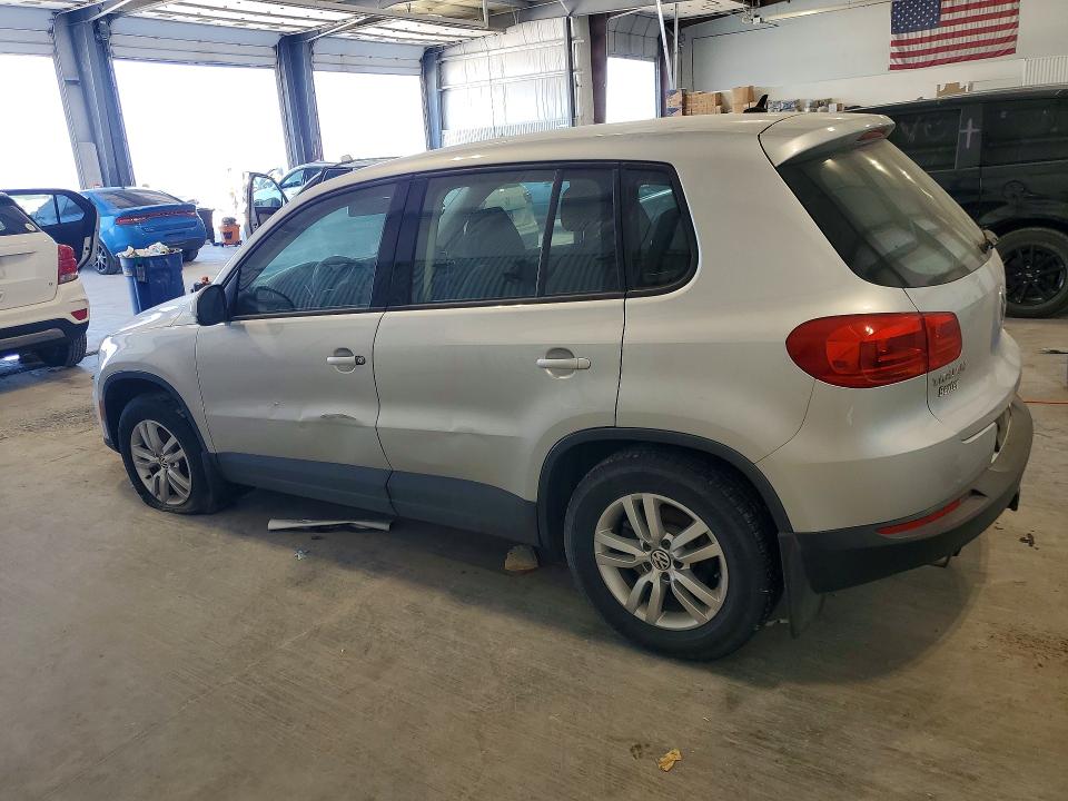 2012 Volkswagen Tiguan VIN WVGBV7AXXCW542699 COPART salvage auction — MECHANICAL, Ne - Certificate Of Title, sold $225 on 2026-07-28 (photo 2)