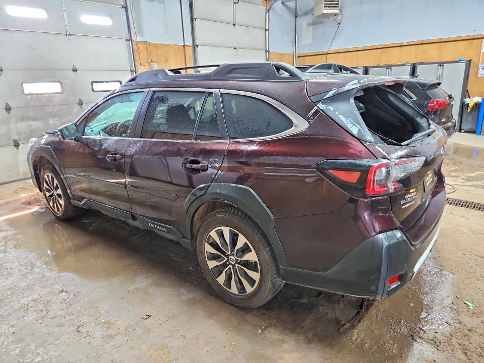 2024 Subaru Outback VIN 4S4BTGND7R3263159 COPART salvage auction — HAIL, Mi - Cert Of Title-Salvage Vehicle, sold $5,900 on 2026-09-09 (photo 2)