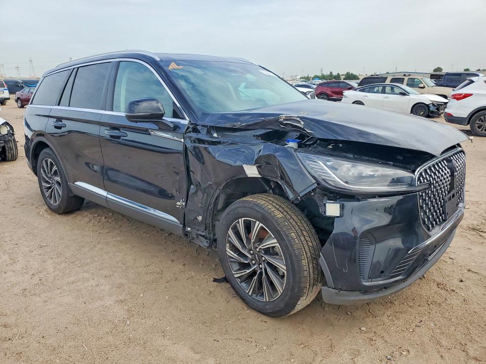 2025 Lincoln Aviator VIN 5LM5J0XC5SGL13650 COPART salvage auction — FRONT END, Nj - Cert Of Title-Salvage, sold $12,100 on 2026-07-21 (photo 4)