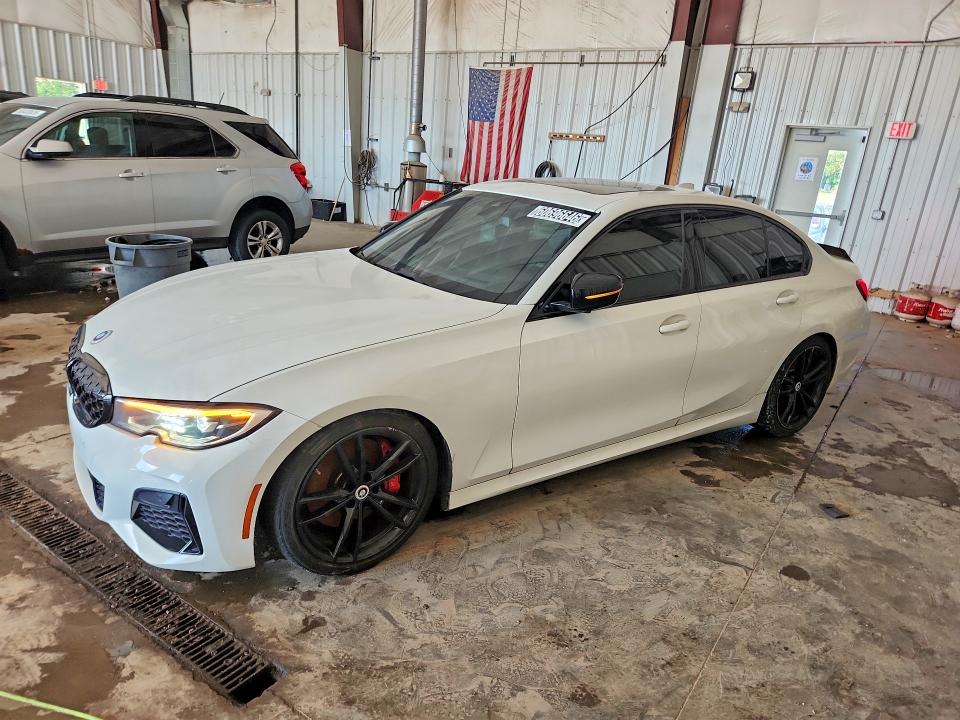 2021 BMW M340i VIN 3MW5U9J0XM8B61011 — COPART salvage auction photo