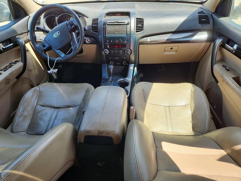 2011 Kia Sorento VIN 5XYKU4A22BG043353 COPART salvage auction — FRONT END, CA - SALVAGE CERTIFICATE, sold $600 on 2026-07-23 (photo 8)