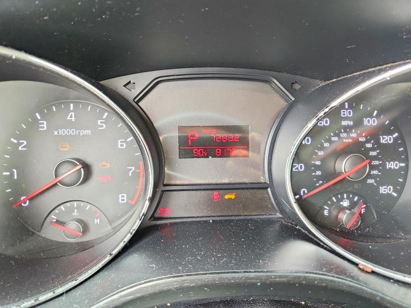 2017 Kia SEDONA VIN KNDMB5C16H6241163 COPART salvage auction — FRONT END, Fl - Certificate Of Title, sold $1,250 on 2026-07-30 (photo 9)