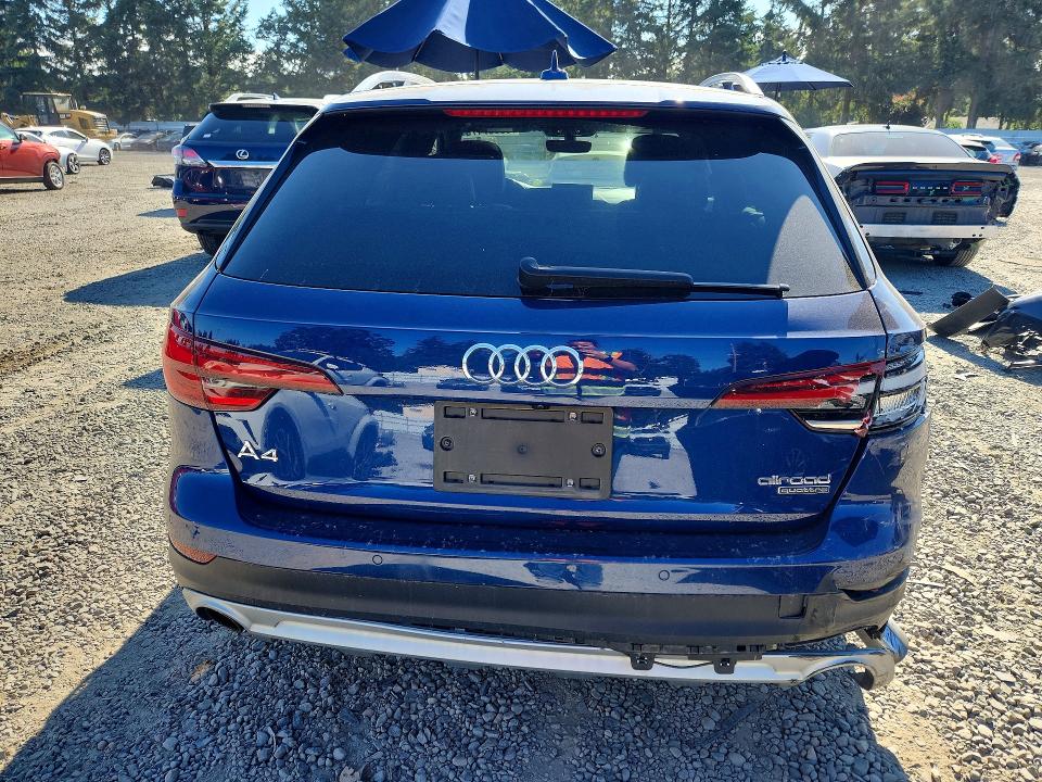 2018 Audi A4 VIN WA19NAF46JA051839 COPART salvage auction — REAR END, Wa - Bill Of Sale, sold $8,000 on 2026-07-14 (photo 6)