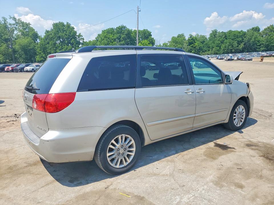 2010 Toyota Sienna VIN 5TDYK4CC0AS334375 COPART salvage auction — FRONT END, NY - MV-907A SALVAGE CERTIFICATE, sold $900 on 2026-07-16 (photo 3)