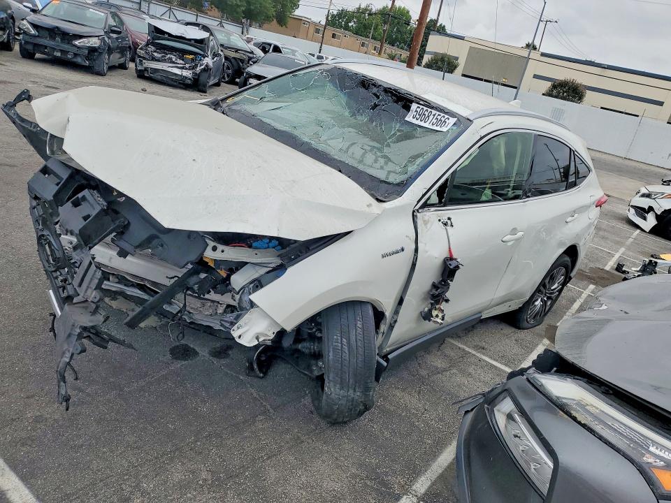 2021 Toyota Venza VIN JTEAAAAH6MJ047122 COPART salvage auction — FRONT END, Ca - Salvage Certificate, sold $2,600 on 2026-07-24 (photo 1)