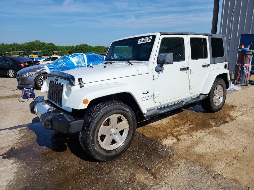 2008 Jeep Wrangler unlimited VIN 1J4GA59178L539272 COPART salvage auction — NORMAL WEAR, Tn - Certificate Of Title, sold $1,350 on 2026-07-09 (photo 1)