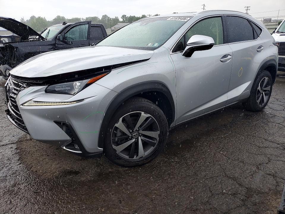 2019 Lexus Nx VIN JTJBJRBZ6K2097490 COPART salvage auction — FRONT END, Pa - Certificate Of Salvage, sold $4,250 on 2026-07-28 (photo 1)