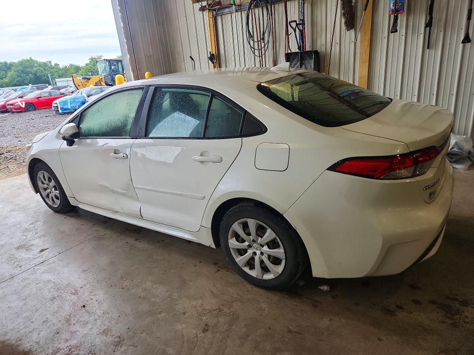 2020 Toyota Corolla VIN JTDEPRAE6LJ029260 COPART salvage auction — SIDE, Mo - Salvage Certificate Of Title, sold $400 on 2026-07-28 (photo 2)